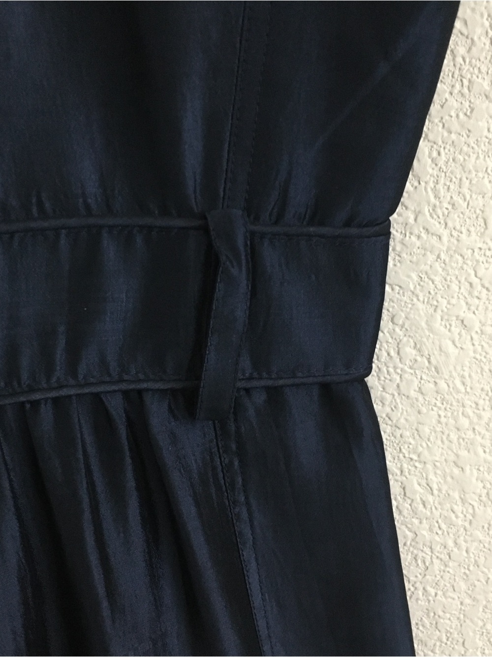 Burberry Mini Dress – Women’s Size 12 – Navy Blue Silk Blend - Picture 10 of 16